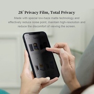 Hoda Privace anti-peeping tempered glass for IPhone 15 Pro Max / 14 Plus / 13 Pro Max, Self-adhesive