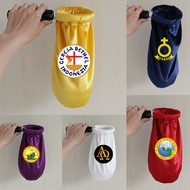 Jumbo Velvet Church Collection Offering Bag Sunday School Wooden Handle 1 JM