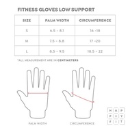 NEW HAPPYFIT FITNESS GLOVES - FITNESS GYM SPORTS GLOVES