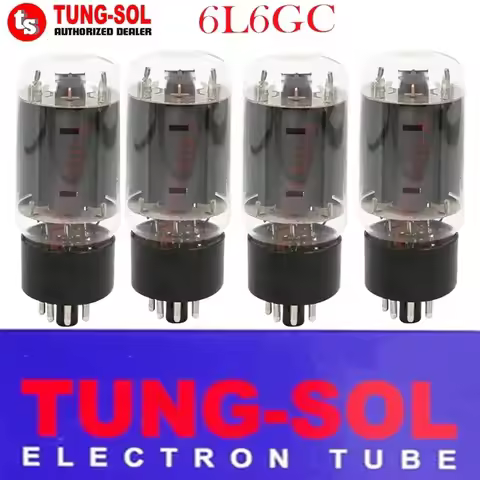 TUNG-SOL 6L6GC 6L6 Vacuum Tube Audio Valve Replaces 5881 6P3P 6L6 Tube Amplifier Kit DIY Amp Factory