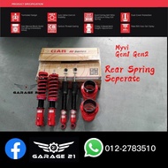 Perodua Myvi Gen 1 Gen2 Icon Lagi best - GAB HE Series Adjustable absorber hilow bodyshift