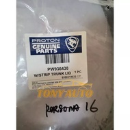 *ORIGINAL PROTON PERSONA 2016 VVT REAR BONNET TRUNK LID BOOT RUBBER / BELAKANG BONET GETAH PW936438