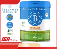 [EXP: 07/2027] Bellamys Organic Baby Formula Junior Baby Milk Step 4 ( 2 years + ) 800g Equinox