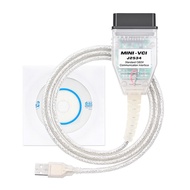 USB ที่จะ OBD2 16 Pin MINI VCI FT232RL เดี่ยวเคเบิลเครื่องวินิจฉัยสำหรับ Toyota TIS Techstream