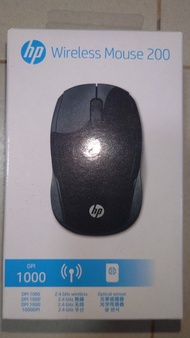 全新原裝HP惠普wireless mouse 200無綫滑鼠，可用超市、萬寧現金券交換。荃灣區MTR交收，時間、地點另議！