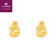 HABIB Aleece Yellow Gold Earring, 916 Gold