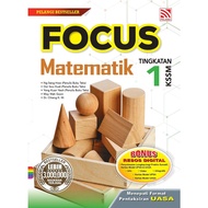 Pelangi 2023: Rujukan Focus PT3 Matematik Tingkatan 1 9786297557298 CC031033