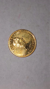 1998年加拿大楓葉金幣¼安士
