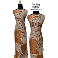 Kain Pasang Jacquard Silk Premium Kain Jacquard Batik Abstrak Bidang 60 Kain Corak Abstract