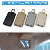 W211 Car Sun Shade Visor Makeup Cosmetic Mirror Cover For Mercedes Benz E Class 2003-2008 E320 E350 