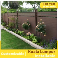 Bosen Wooden Fence Outdoor Garden Solid Wood Fence Courtyard Fence