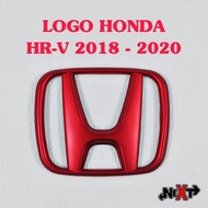 HRV Emblem Honda HRV Logo/ 2018 - 2020 Honda HRV Logo Red Doff