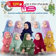 GAMIS BAYI | GAMIS NEWBORN Zalira Kids | Gamis Anak Perempuan