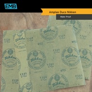 Nikken Duco Sandpaper / Abrasive Paper Sheet #120 #220 #240 #360 / 120 220 240 360 Water Proofing