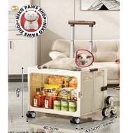 Neko Paws L size Groceries trolley Shopping Cart 8 Wheel