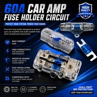 Car Power Amplifier Fuse Holder Power Amp Fius Box 2/4 Channel Monoblock Hot Cable Amp Fuse Holder