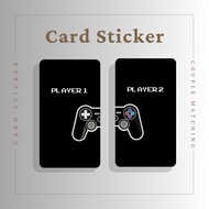 Couple Theme ATM Skin SERIES 2 | Decorative ATM Card Sticker, Apartment Card - Waterproof - Quality