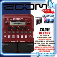 Zoom B1 FOUR Bass Multi-effects Processor