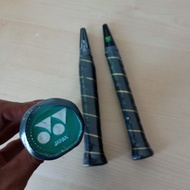 Gagang Raket Bulutangkis Badminton / Pegangan Raket kayu Yonex