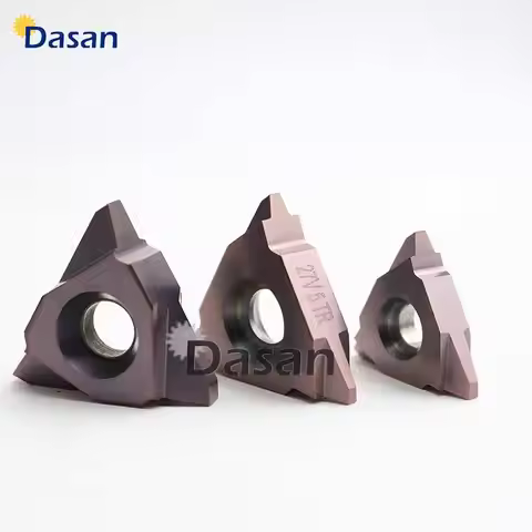 10pcs 22VER 22VIR 27VEI 5TR 6TR 7TR 8TR 9TR 10TR 12TR Carbide Inserts CNC Lathe Cutter Threading Bla