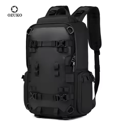 Ozuko Mochila backpack Skateboard Outdoor Sports Backpack 17 Inch Laptop Multifunction Waterproof Tr