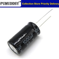 10PCS  50V1000UF 13*25mm 1000UF 50V 13*25 Electrolytic capacitor New original