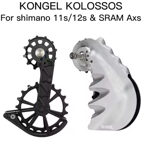 Kolossos Derailleur Pulley Wheel Oversized Bearing 82g for 105 ULTEGRA R9100 R8000 11s & Sram Red Fo