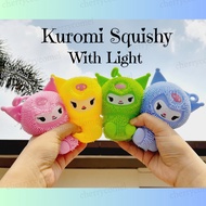 Kuromi Squishy Toy with Light Squeeze Toys Stress Relief Soft Fidget