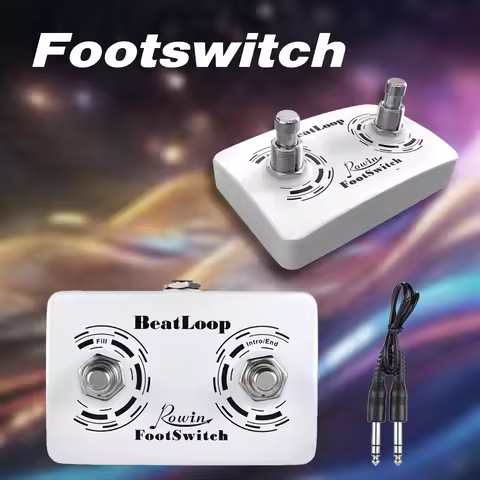 Guitar Pedal Footswitch Dual Switch Guitar Effect Pedal Dual Footswitch Foot Switch PURE BUFFER Guit