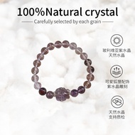 Natural Crystal Bolivian Amethyst Bracelet Original Design Bracelet