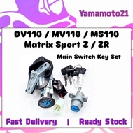 Demak DV110 MV110 MS110 DV MV MS 110 Matrix Sport Z ZR Ignition Main Switch Full Set Mainswitch Suis