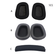 NEX 1 Pair Ear Pads Cushion Sponge Cover Earmuffs Replacement for G633 G933