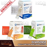 elvasense strip gula darah kolesterol asam urat cholesterol ems10 - strip bundle bubble