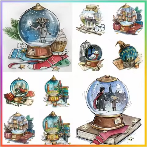 Harry Potter Crystal Ball Diamond Painting Cross Stitch Drawing Mosaic Embroidery Home Decor 5D DIY 