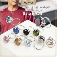 1 Pcs Butang Baju Melayu Exclusive Johor Baju Melayu Raya Fashion Jewellery Zircon Butang Baju Melayu Teluk Belanga