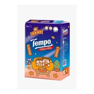 TEMPO - PLASTIC THING新年限定四層天然無香袋裝面紙4包