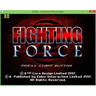 (PS1) Ps1 Royal Police Game Disc - Fighting Force