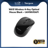 Targus W610 Wireless 4-Key Optical Mouse Black - (AMW610AP-50)