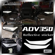 For Honda ADV350 ADV 350 reflective stickers hand protection decorative stickers waterproof stickers modified motorcycle decals