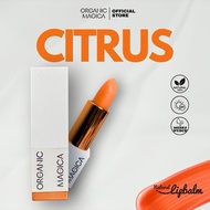 Lipbalm CODE : CITRUS (PINK ORANGEY) ORGANIC MAGICA (MERAWAT BIBIR HITAM)