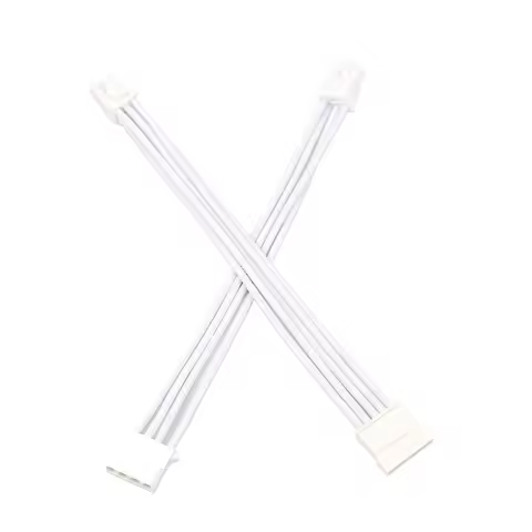 Sata IDE/Molex PSU Power Cable for Corsair Type 4 Full White Corsair PSU Power Cable Make 4Pin Molex