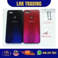 READY STOCK  Original Oppo F9 Full Set Housing Body Battery Cover Red / Dark Blue