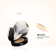 Gmeelan Black Truffle 2‑in‑1 Cushion Foundation Powder 12g Long Lasting Makeup Medium Full Coverage