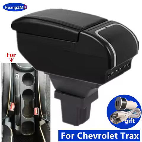For Chevrolet Trax Armrest Box For Chevrolet Tracker Holden Trax Car Armrest 2013-2020 Car Arm Stora