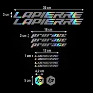 For Lapierre ProRace Stickers Decal Bike Frame Cycle Cycling Bicycle BMX Road Mtb