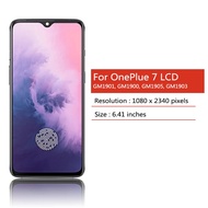 XD 6.41 "ต้นฉบับสำหรับ OnePlus 7 1+ 7ชิ้นส่วนจอสัมผัสแอลซีดีของเครื่องแปลงดิจิทัลสำหรับ One Plus 7 M