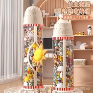 Plush Doll Creative Transparent Box Gift Storage Bin Storage Toy Doll Zipper Storage Box Doll HBQC