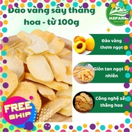 Sublimation Dried Yellow Peaches - H2farm - Snack Food - Snack Food - Crispy - H2farm Da Lat special