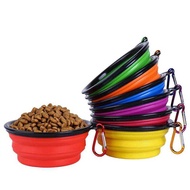 1000Ml Travel Aa Folding Silicone Bowl Portable Puppy Food Container Water Feeder Doggy Aa