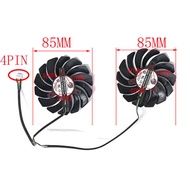 GPU New fan 4PIN 85NN PLD09210B12HH suitable for MSI RX470 RX 480 RX570 RX580 ARMOR 8G OC graphics